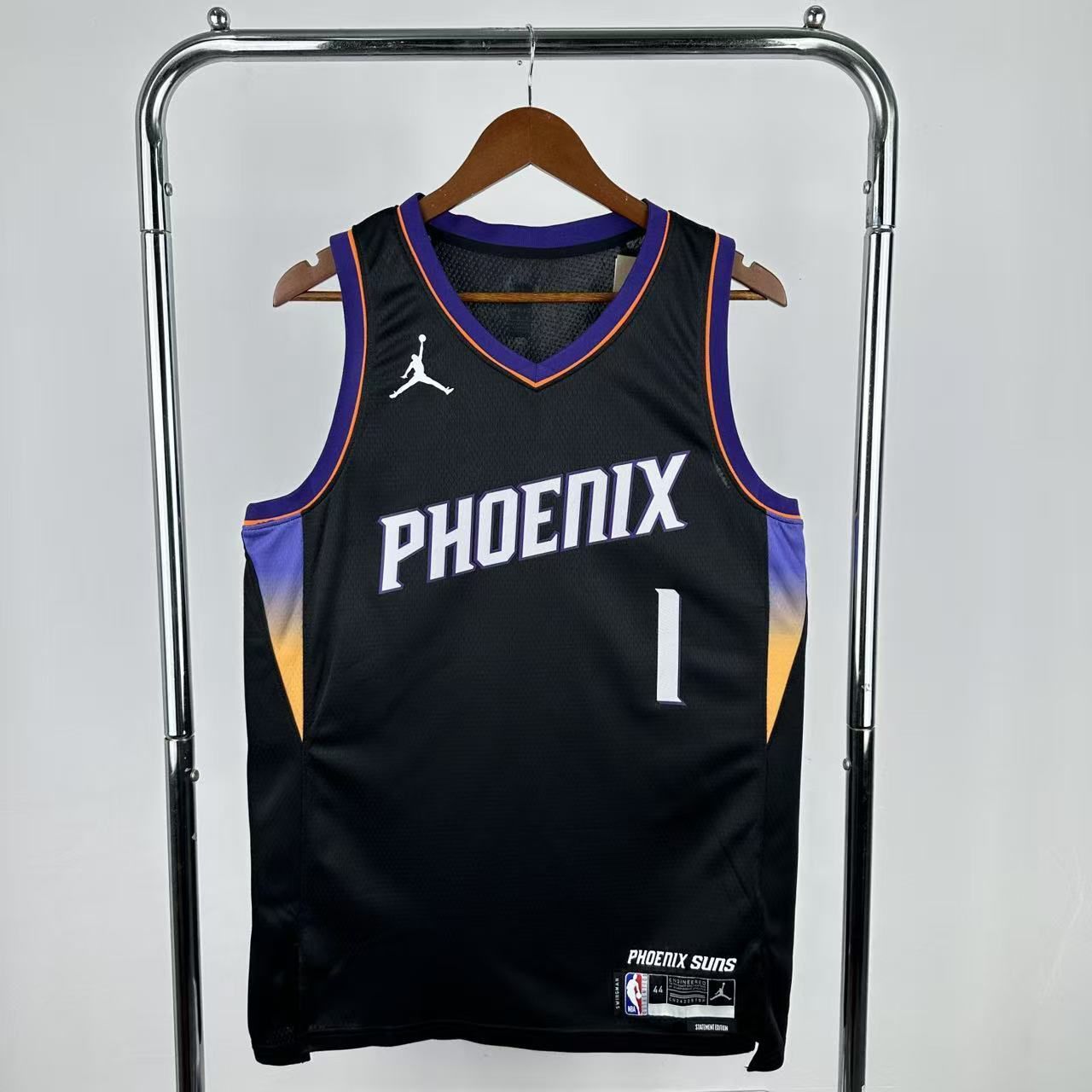 Men Phoenix Suns #1 Booker Black Season 2026 NBA Jersey